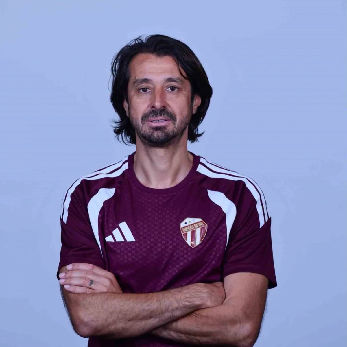İnegölspor Teknik Direktörü Güven Varol basın toplantısında