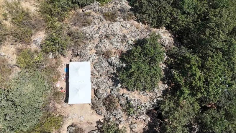 Çanakkale'nin Çan ilçesine bağlı Bahadırlı köyü sınırları içerisinde 2017 yılından bu yana devam eden İnkaya Mağarası Ka