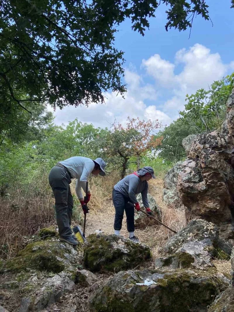 Çanakkale'nin Çan ilçesine bağlı Bahadırlı köyü sınırları içerisinde 2017 yılından bu yana devam eden İnkaya Mağarası Ka