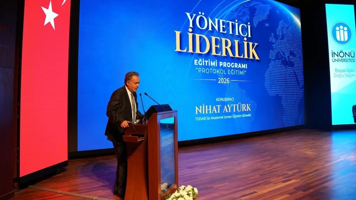İnönü Üniversitesinde "Protokol, Davranış ve Temsil Kuralları" eğitimi