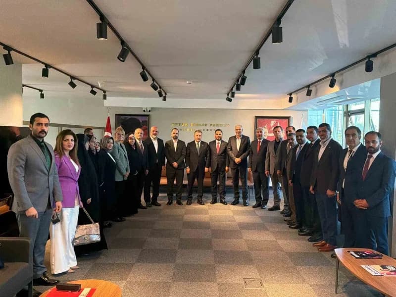 Irak El Hikmet Hareketi milletvekilleri, BBP Genel Başkanı Mustafa Destici ile Ankara’da görüşme yapıyor