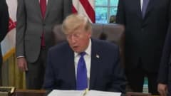 ABD Başkanı Donald Trump Oval Ofis'te İran savaşı ve uluslararası gelişmeler hakkında açıklama yapıyor