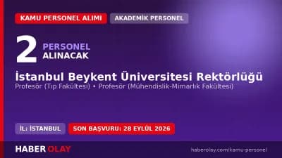 İstanbul Beykent Üniversitesi öğretim üyesi alımı ilan görseli ve kampüs binası