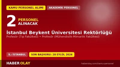 İstanbul Beykent Üniversitesi öğretim üyesi alımı ilan görseli ve kampüs binası