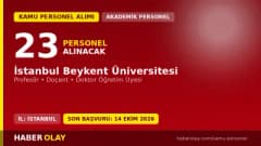 İstanbul Beykent Üniversitesi öğretim üyesi alımı için başvuru süreci ve şartlar