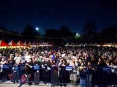 İstanbul Esenler 15 Temmuz Millet Bahçesinde düzenlenen Diyarbakır Yöresel Ürünler ve Ciğer Festivali etkinliğinden bir