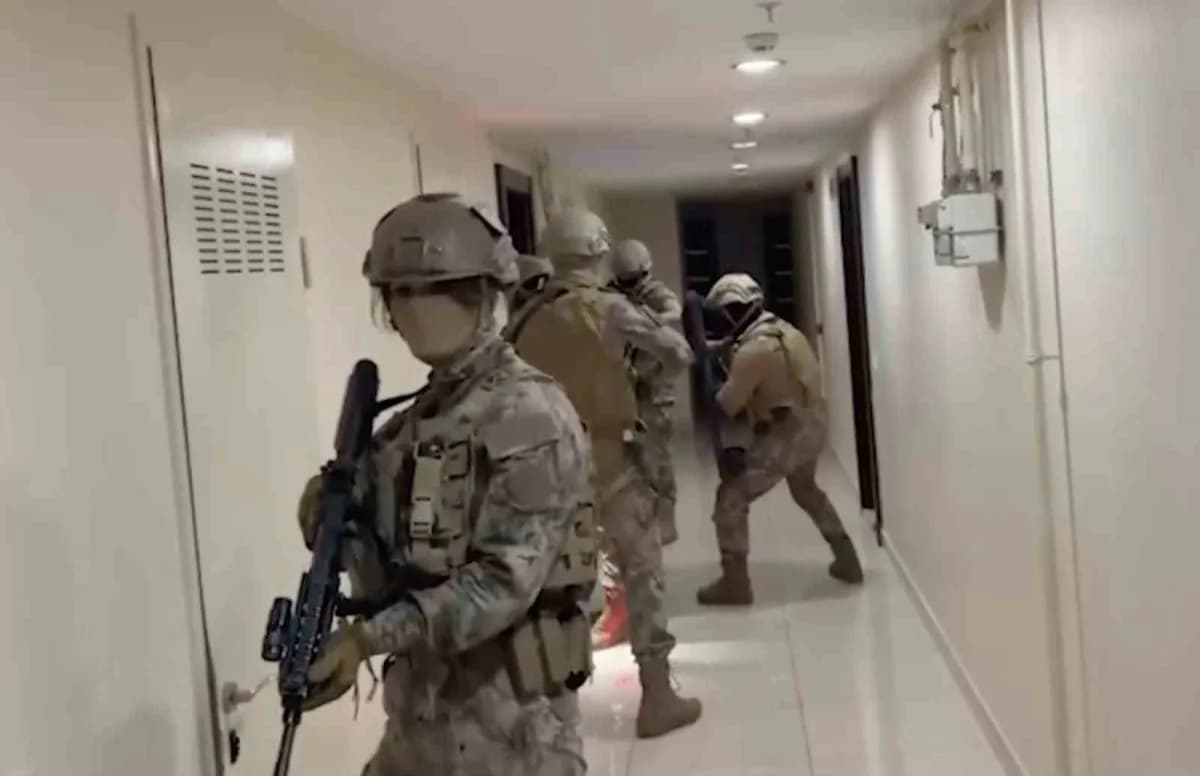 Uyuşturucu imalatçılarına operasyon düzenlendi.