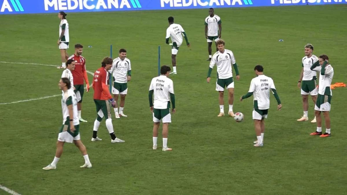 UEFA Uluslar a Ligi 1. Grup'taki ikinci maçında yarın a Milli Futbol Takımı ile Bursa'da karşılaşacak İtalya, mücadele ö