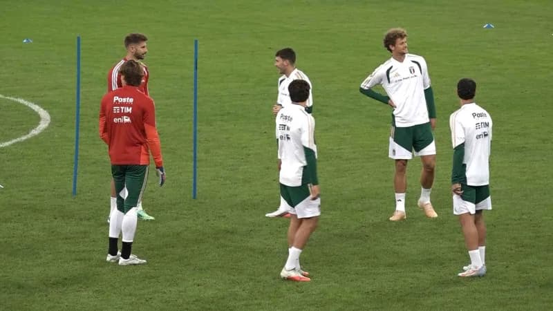UEFA Uluslar a Ligi 1. Grup'taki ikinci maçında yarın a Milli Futbol Takımı ile Bursa'da karşılaşacak İtalya, mücadele ö