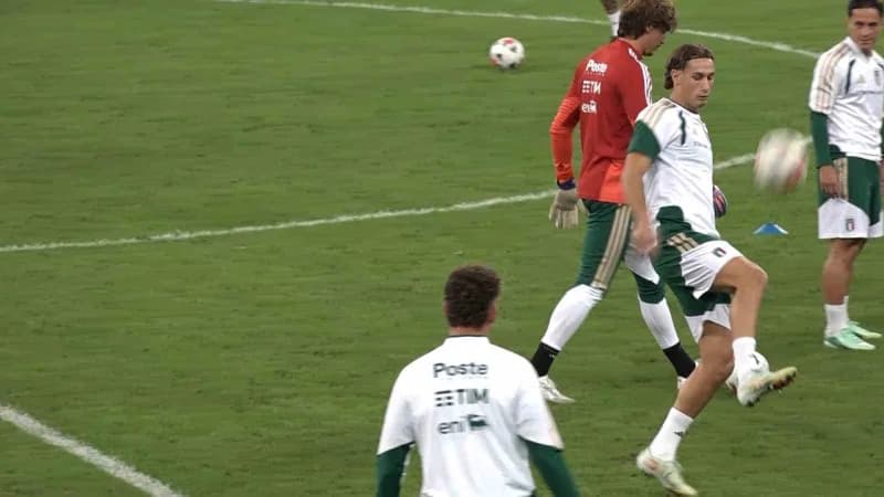 UEFA Uluslar a Ligi 1. Grup'taki ikinci maçında yarın a Milli Futbol Takımı ile Bursa'da karşılaşacak İtalya, mücadele ö