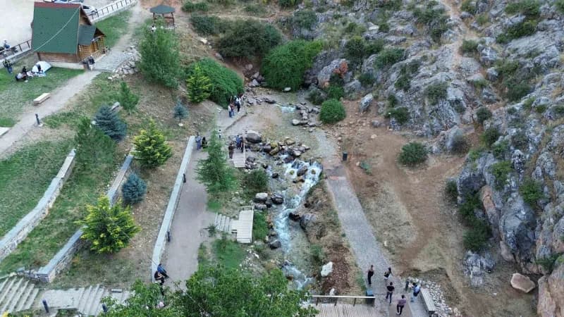 Konya'nın Halkapınar ilçesinde bulunan ve UNESCO Dünya Mirası Geçici Listesi'nde yer alan yaklaşık 3 bin yıllık İvriz Ka