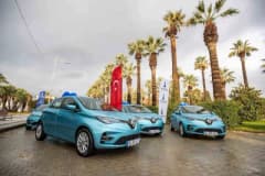 İzmir Büyükşehir Belediyesi elektrikli araç filosu ve bakım atölyesi