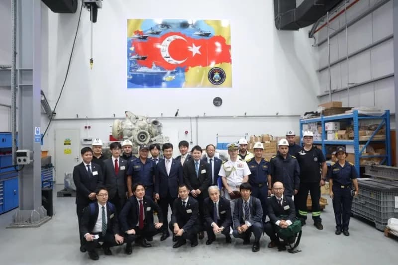 Japonya Parlamentosu milletvekilleri ile Japon Savunma sanayisi firmalarının temsilcilerinden oluşan heyet, İstanbul Ter