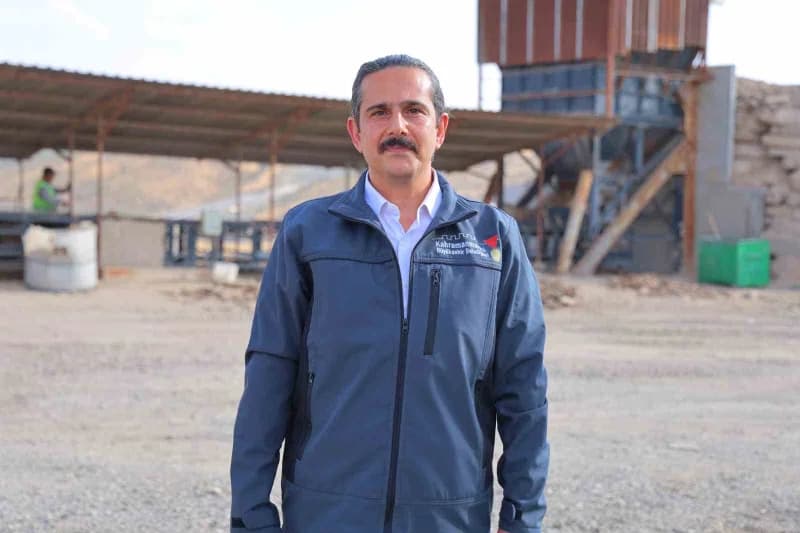 Kahramanmaraş Büyükşehir Belediyesi Atık Yönetimi Şube Müdürü Abdülaziz Büyükçapar