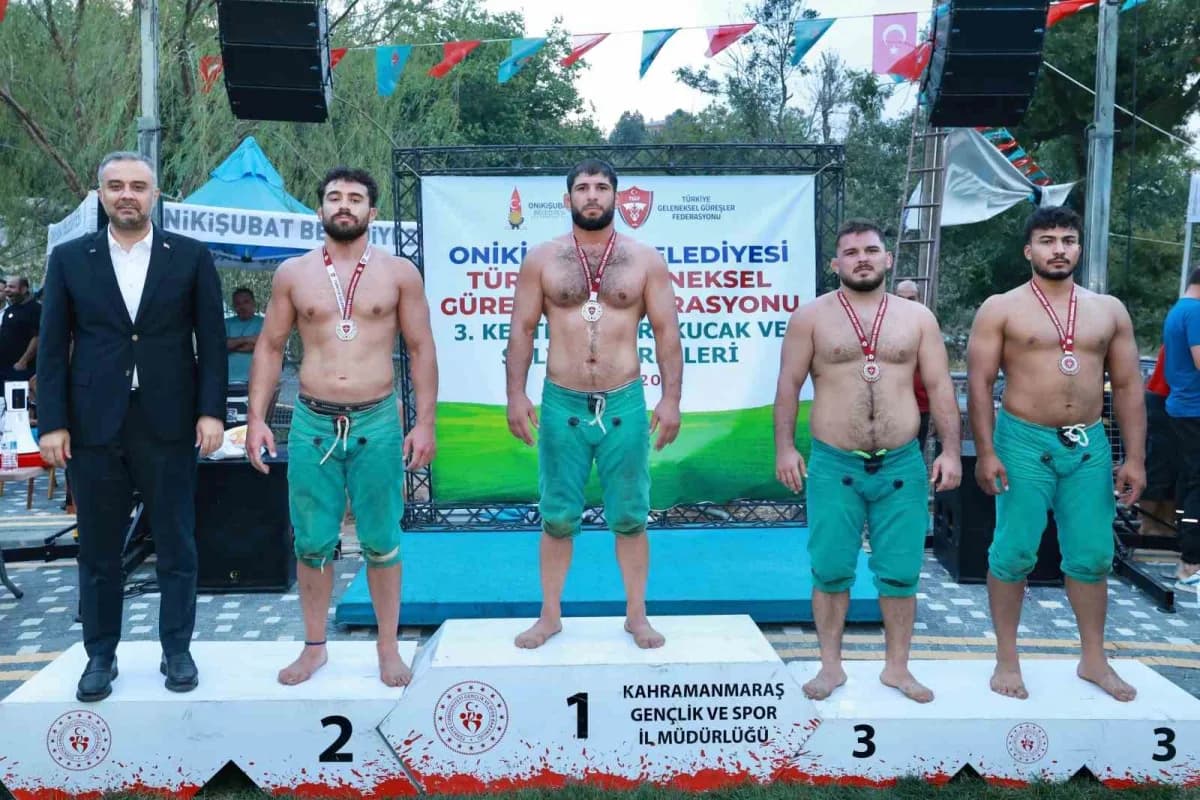Kahramanmaraş'ta 3. Kertmen Karakucak ve Şalvar Güreşi Festivali, Onikişubat Belediyesi ve Türkiye Geleneksel Güreşler F