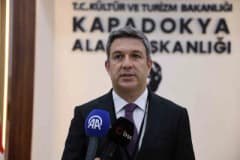 Kapadokya Alan Başkanlığında düzenlenen Ortak Akıl ve Ortak Katılım Çalıştayı katılımcıları toplantı salonunda