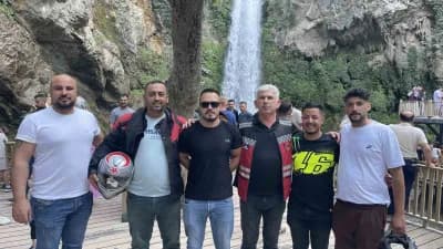 Osmaniye Karaçay Saklı Şelale çevresinde yeni yapılan sosyal tesisler ve doğa manzarası