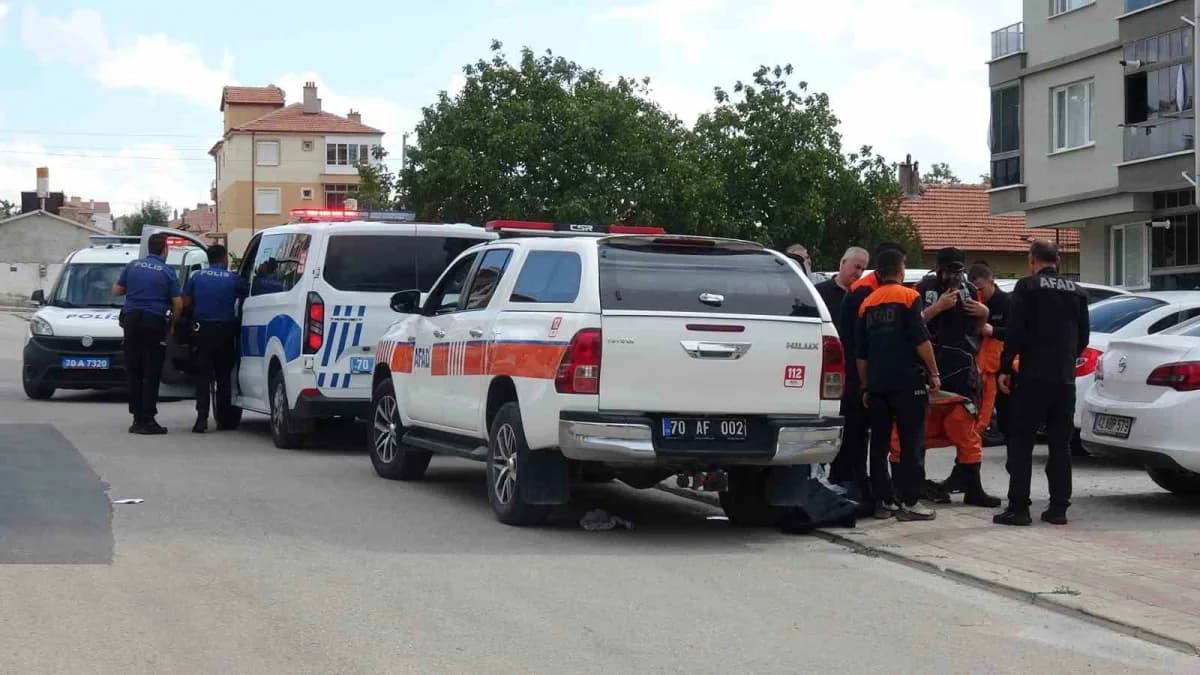 Karaman'da haber alınamayan karı koca, evlerinde ölü bulundu. Çiftin kimyasal madde nedeniyle hayatını kaybetmiş olabile