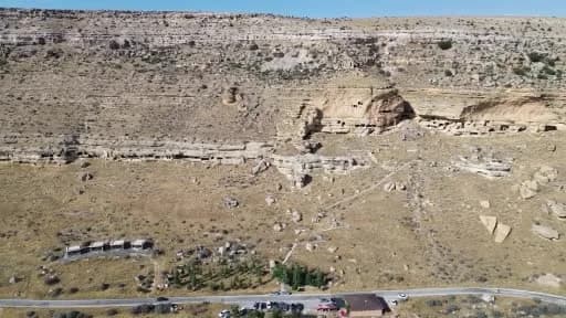 Karaman Taşkale’deki 5 katlı insan eliyle oyulmuş tarihi Manazan Mağaraları