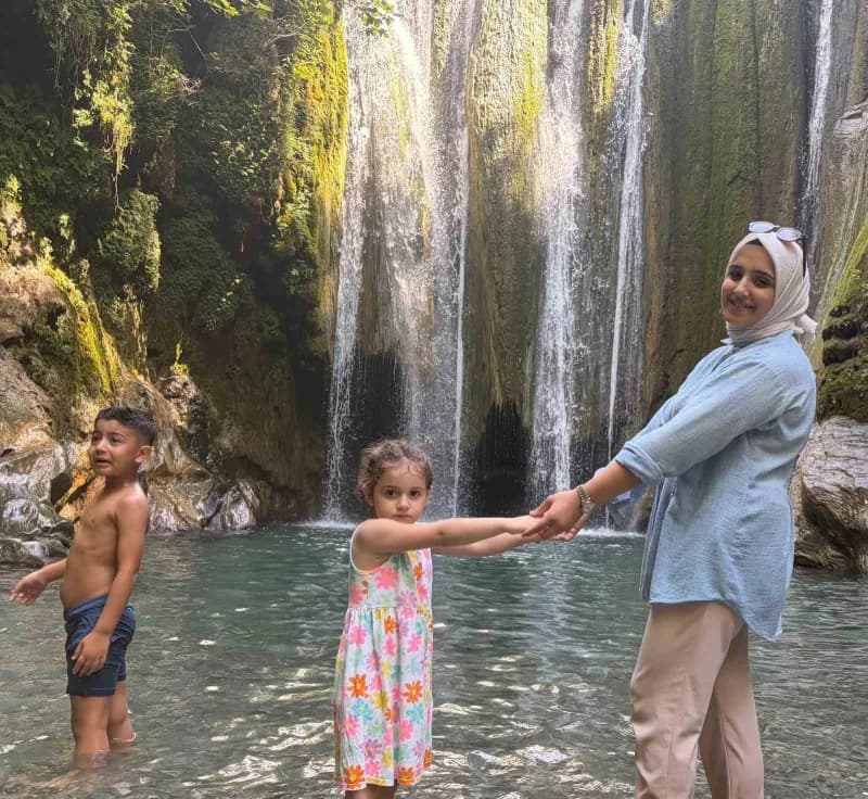 Karasu Şelalesi, özellikle hafta sonları yüzlerce doğaseveri ağırlıyor.