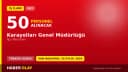 Karayolları Genel Müdürlüğü 50 işçi personel alımı ilanı başvuru detayları