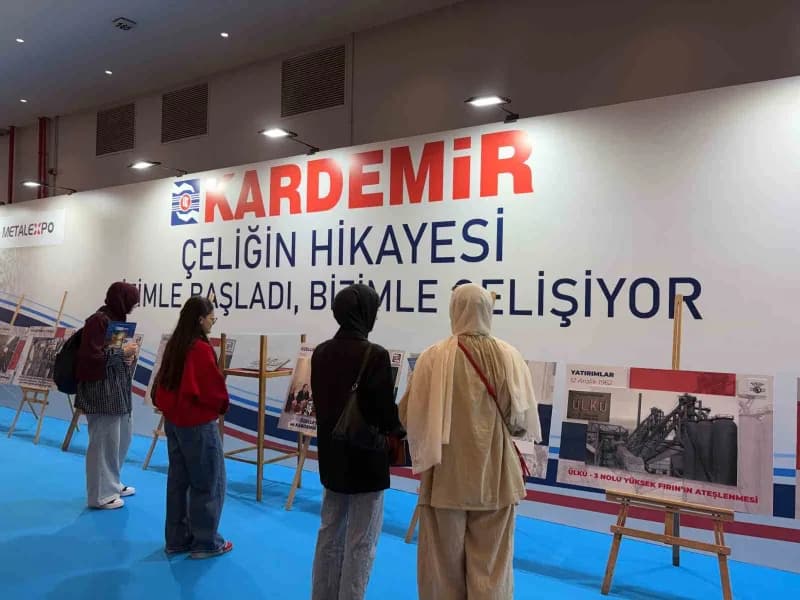 KARDEMİR standında MetalExpo Fuarı’nda çelik ürünleri ve üretim gücü sergileniyor