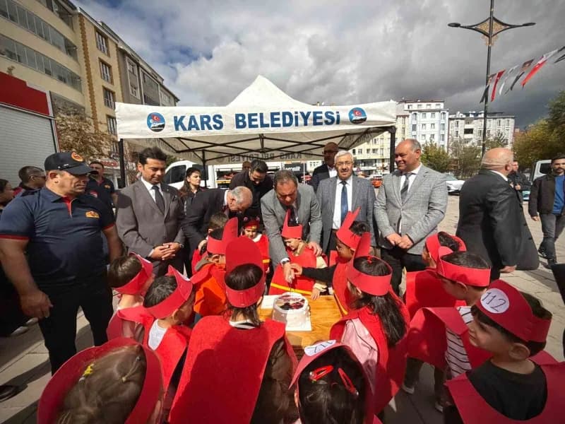 Kars’ta İtfaiye Teşkilatının 312. Kuruluş yıl dönümü kutlandı(Kars-iha)
