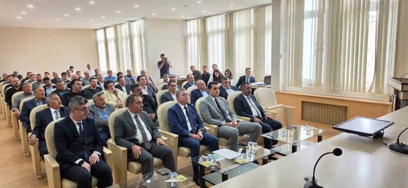 Kars Organize Sanayi Bölgesi 3. Olağan Genel Kurul toplantısından bir kare