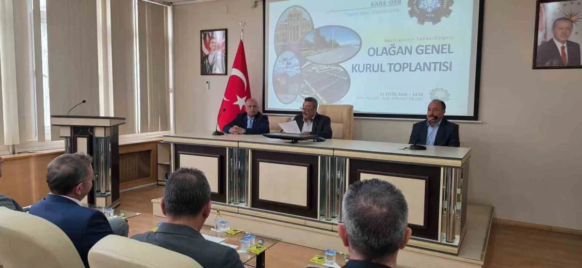Kars OSB’de yeni dönem: Müteşebbis Heyet üyeleri belirlendi(Kars-iha)