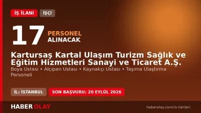 Kartursaş 17 geçici işçi alımı başvurusu ve kadro dağılımı detayları