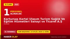 Kartursaş Kartal Ulaşım Turizm 1 avukat işçi alımı ilanı başvuru detayları