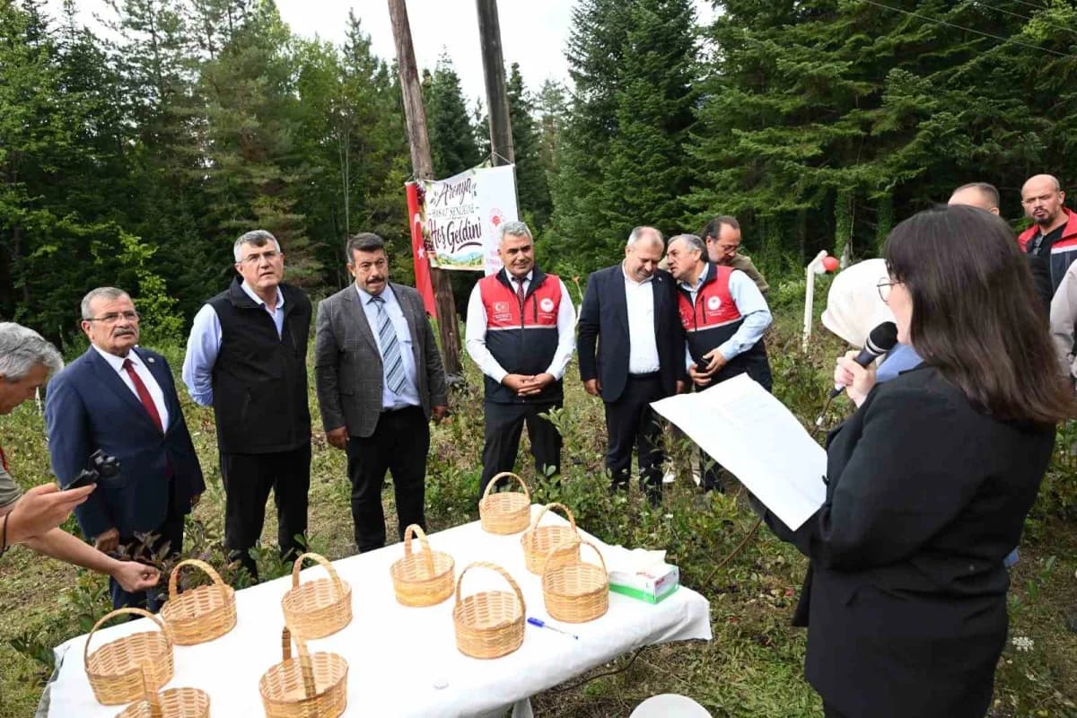 Kastamonu’nun Şenpazar ilçesinde tarımsal çeşitliliğin artırılması, katma değeri yüksek alternatif ürünlerin yaygınlaştı