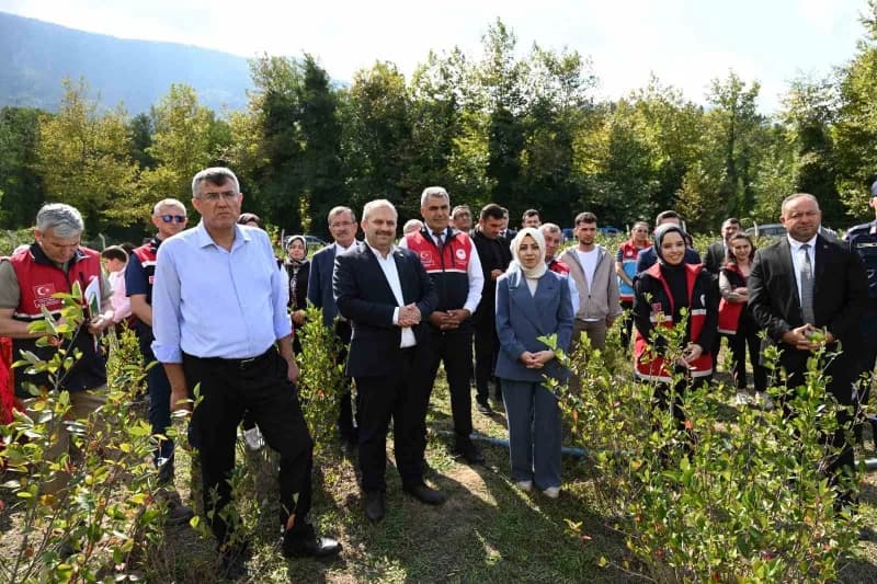 Kastamonu’nun Şenpazar ilçesinde tarımsal çeşitliliğin artırılması, katma değeri yüksek alternatif ürünlerin yaygınlaştı