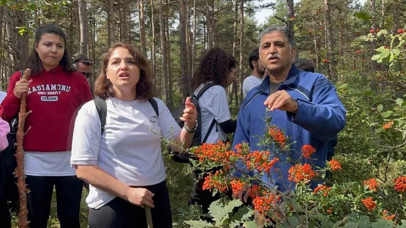 Kastamonu Üniversitesi Doğa, Spor ve Bağımlılıkla Mücadele Kulübü tarafından Şehit Şerife Bacı Tabiat Parkı ile Kadı Dağ