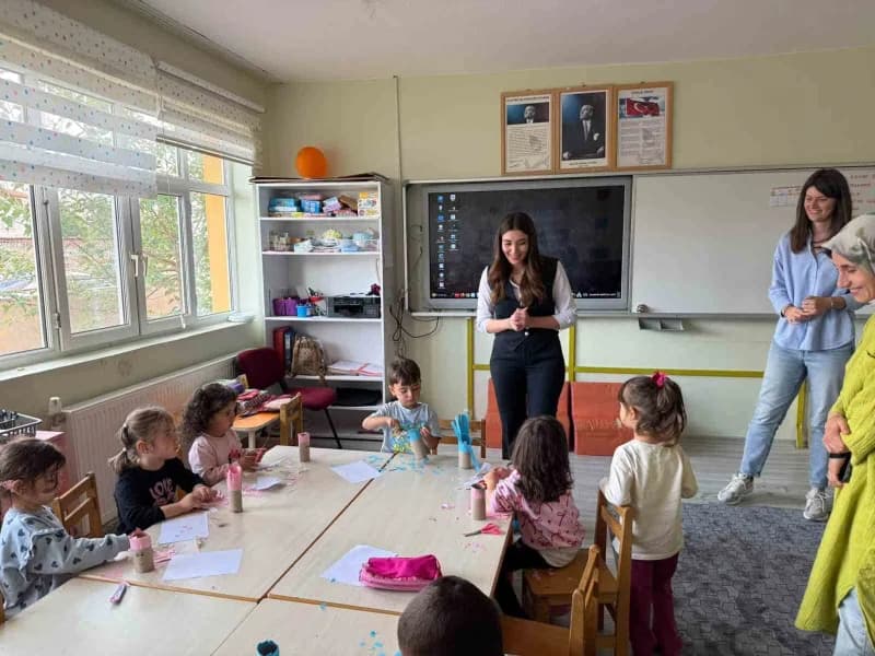 Kaymakam Mantı’dan anaokuluna ziyaret