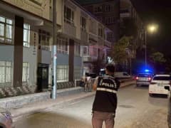 Kayseri Kocasinan ilçesinde bıçaklı kavga sonrası polis inceleme yapıyor