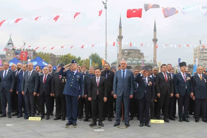 19 Eylül Gaziler Haftası Kayseri'de düzenlenen çeşitli etkinliklerle kutlandı.