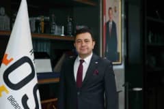 Kayseri OSB itfaiye araçları ve personeli yangın müdahalesi için hazır bekliyor