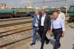 Başkan Memduh Büyükkılıç ve TCDD Genel Müdürü Veysi Kurt Kayseri ulaşım görüşmesinde