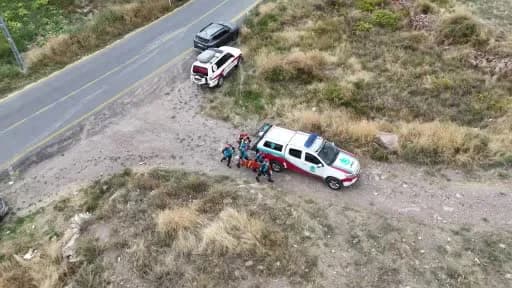 Kayseri UMKE Bölge Tatbikatında ekipler göçük altında kalan yaralıları kurtarıyor