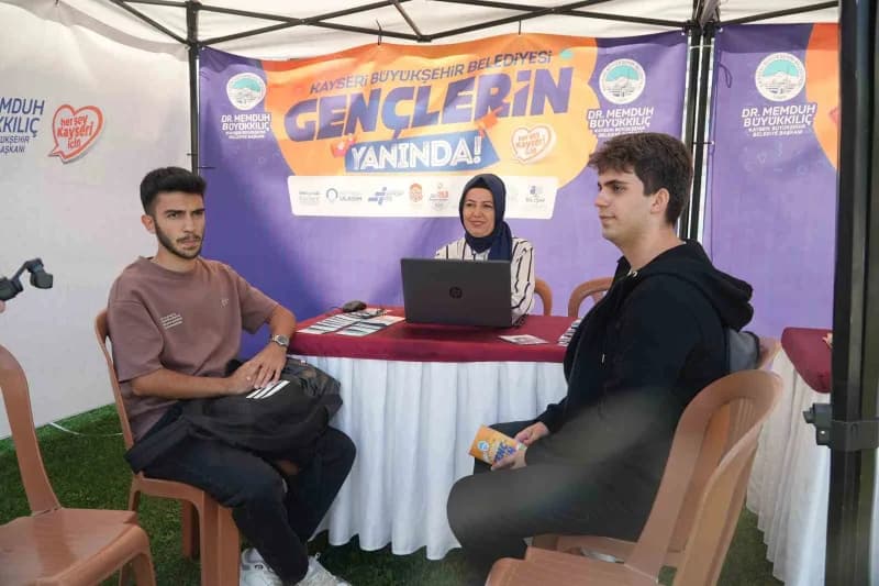 Kayseri Büyükşehir Belediyesi, kent dışından Kayseri’ye gelen üniversite öğrencilerini Yurtlar Bölgesi ve üniversite kam