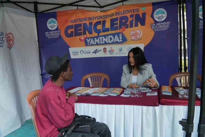 Kayseri Büyükşehir Belediyesi, kent dışından Kayseri’ye gelen üniversite öğrencilerini Yurtlar Bölgesi ve üniversite kam