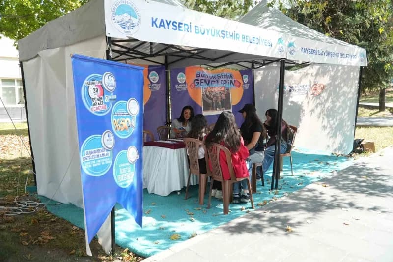 Kayseri Büyükşehir Belediyesi, kent dışından Kayseri’ye gelen üniversite öğrencilerini Yurtlar Bölgesi ve üniversite kam