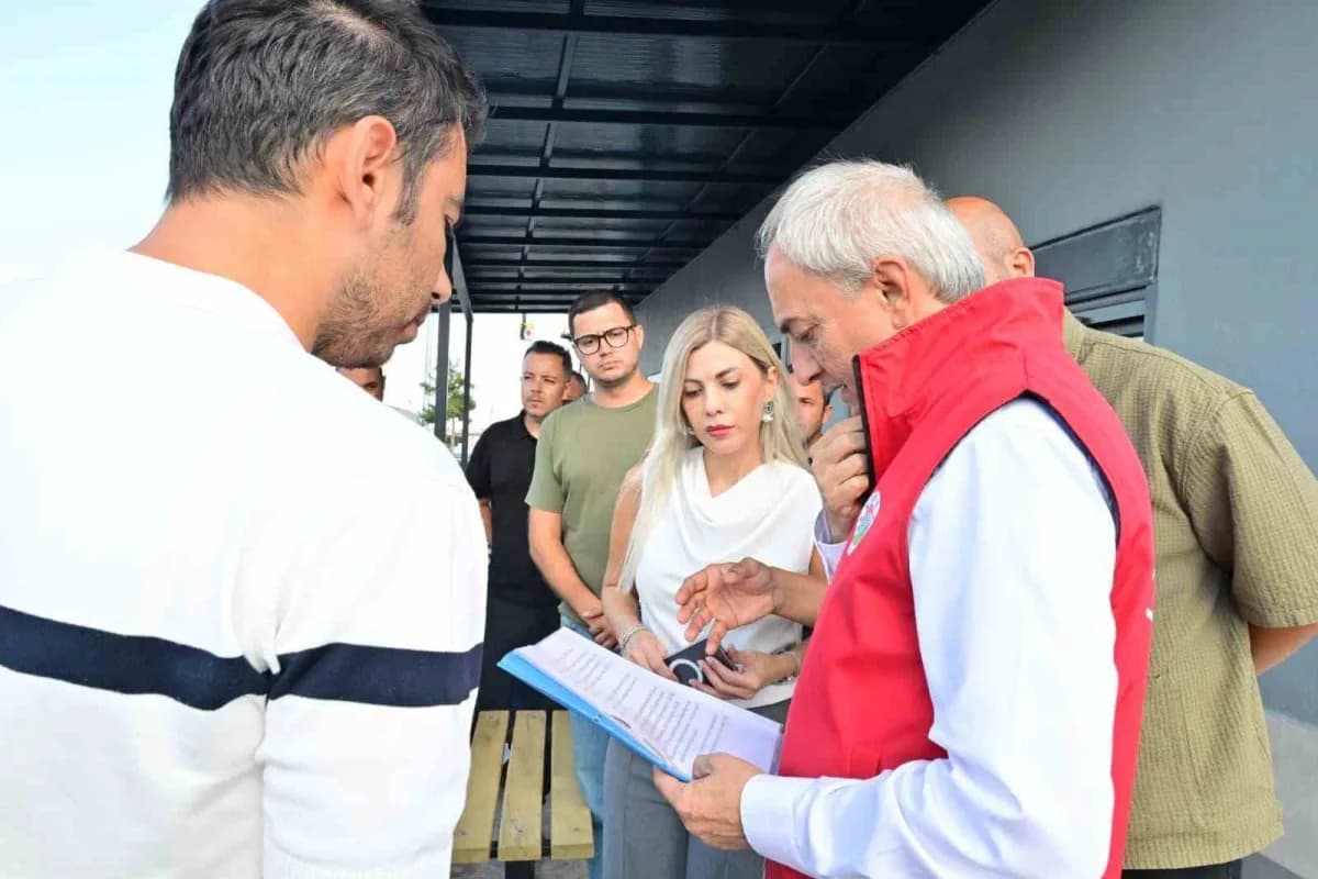 Kepez Belediyesi Emülsiyon Tesisi binası ve asfalt çalışmaları