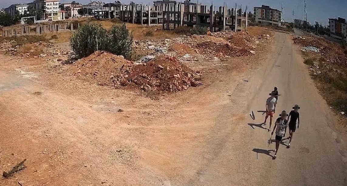 Saldırı anı görüntülend
