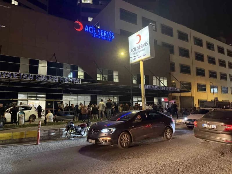 Zonguldak Kilimli’de motosiklet kazası sonrası olay yeri ve sağlık ekipleri