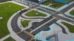 Kilis Çocuk Trafik Eğitim Parkı’nda öğrencilere uygulamalı trafik eğitimi veriliyor