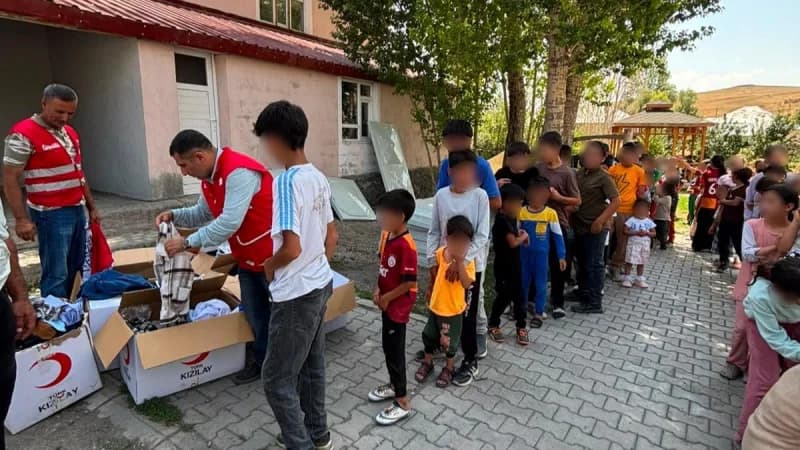 Kızılay Muradiye’de 2 bin çocuğa ulaştı