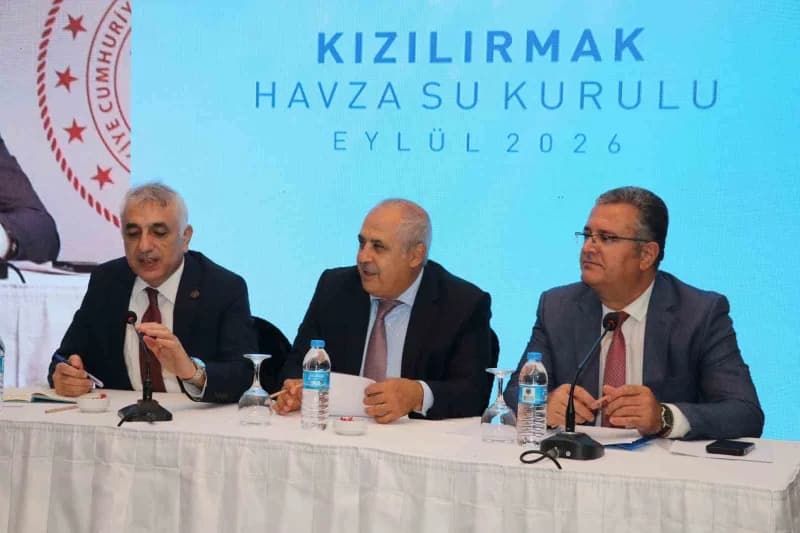Kızılırmak Havzası’nda artan Su ihtiyacı, kuraklık ve iklim değişikliğinin etkileri, Samsun’da düzenlenen Su Kurulu Topl