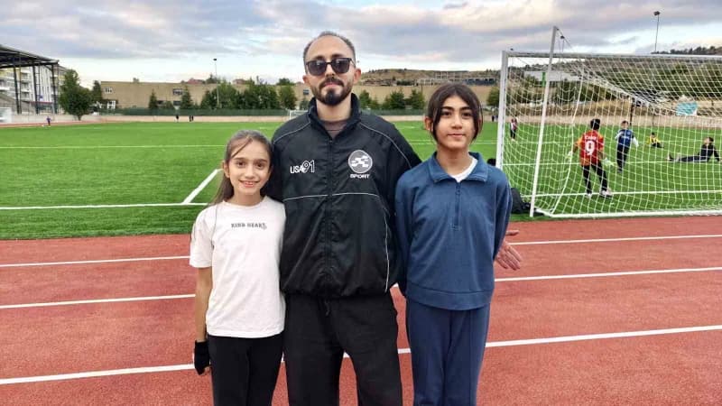 Konya’nın Bozkır ilçesinde, çocukların ve gençlerin sporla iç içe bir yaşam sürmelerini sağlamak amacıyla başlatılan gön